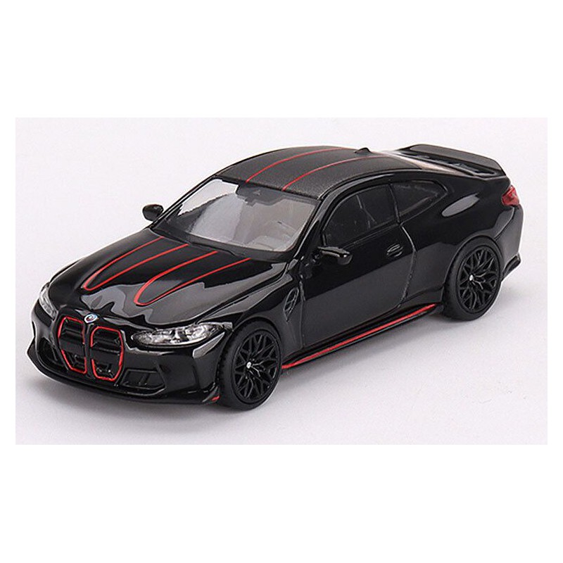 BMW M4 CSL black saphire '23 1:64, Mini GT