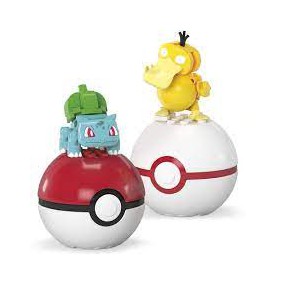 Bulbasaur & Psyduck mega Pokéball construx, Pokemon