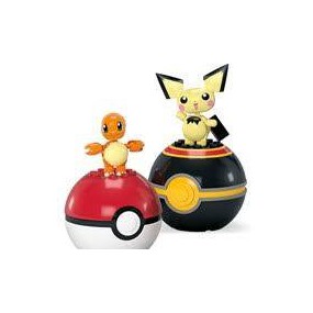 Charmander & Pichu mega Pokéball construx, Pokemon