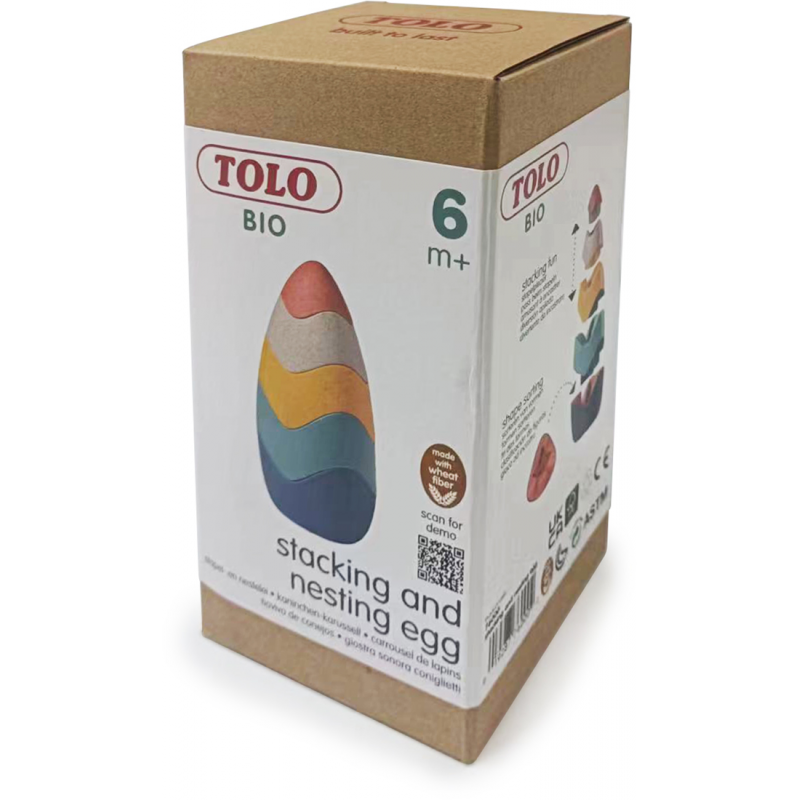 Tolo bio, Stapel en nestel toren