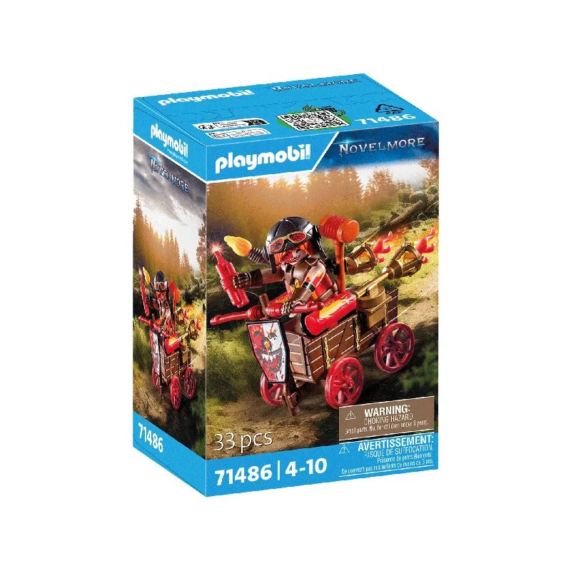 Playmobil Novelmore 71486 Kahbooms raceauto