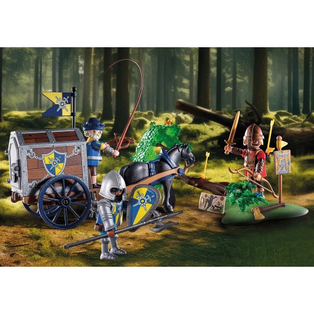 Playmobil Novelmore 71484 Overval op transportwagen