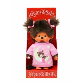 Monchhichi, Glow in the dark meisje (20cm)