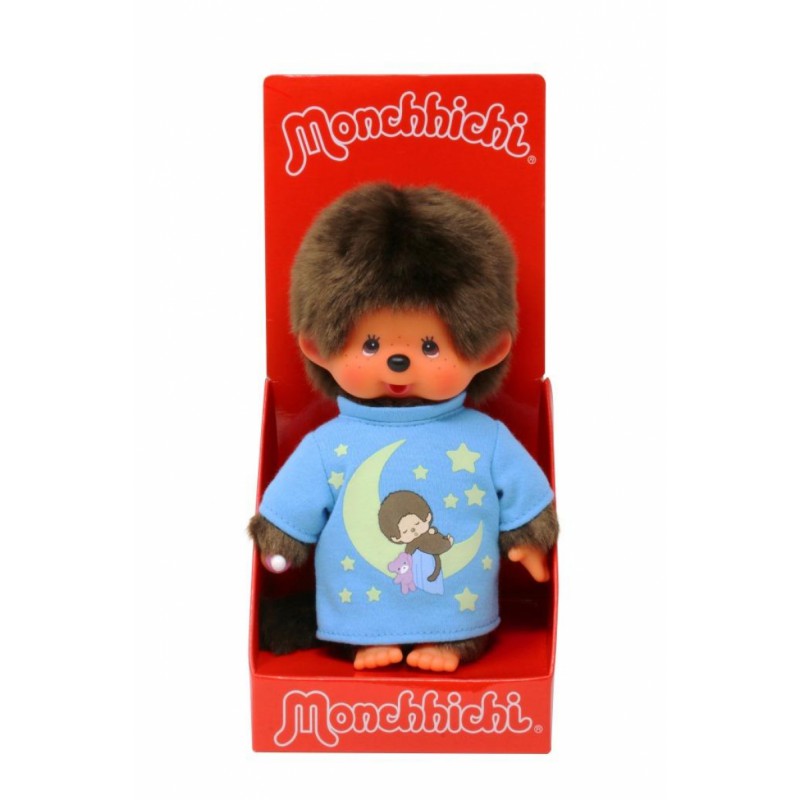 Monchhichi, Glow in the dark jongen (20cm)