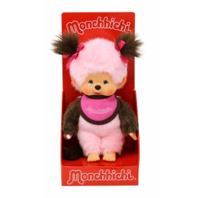 Monchhichi, Bicolor meisje roze (20cm)
