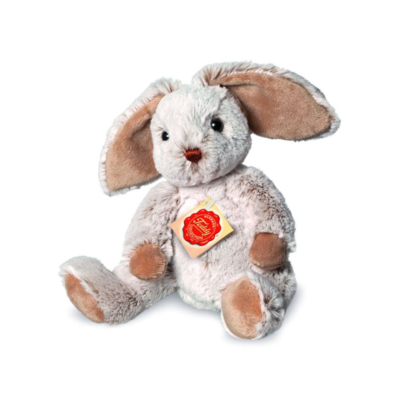 Hermann Teddy - Schlenkerhaas grijs 25cm