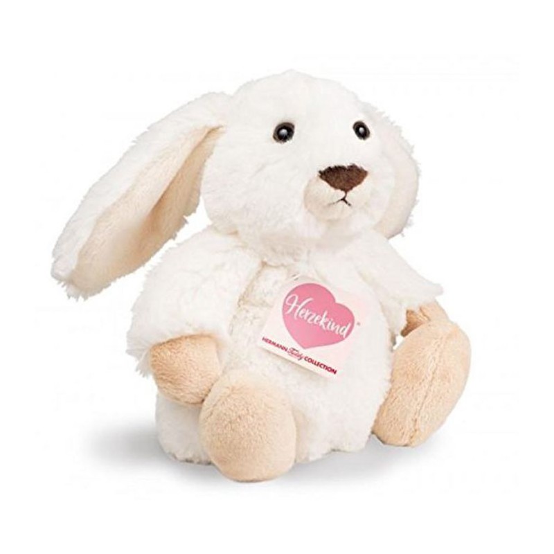 Hermann Teddy - Haasje poppi wit 15cm