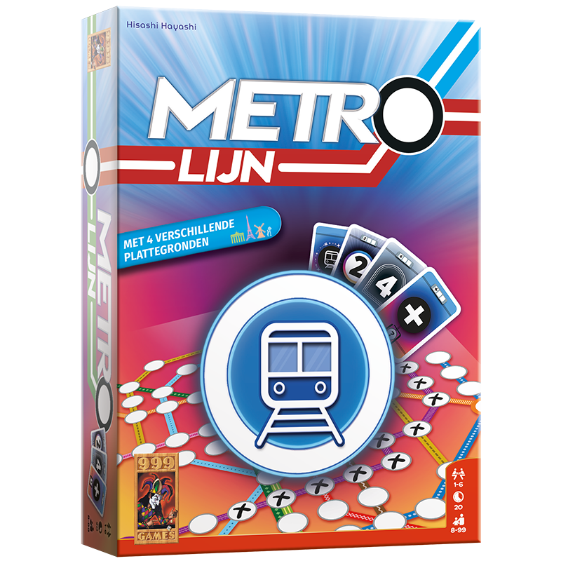 Metrolijn - Dobbelspel, 999games