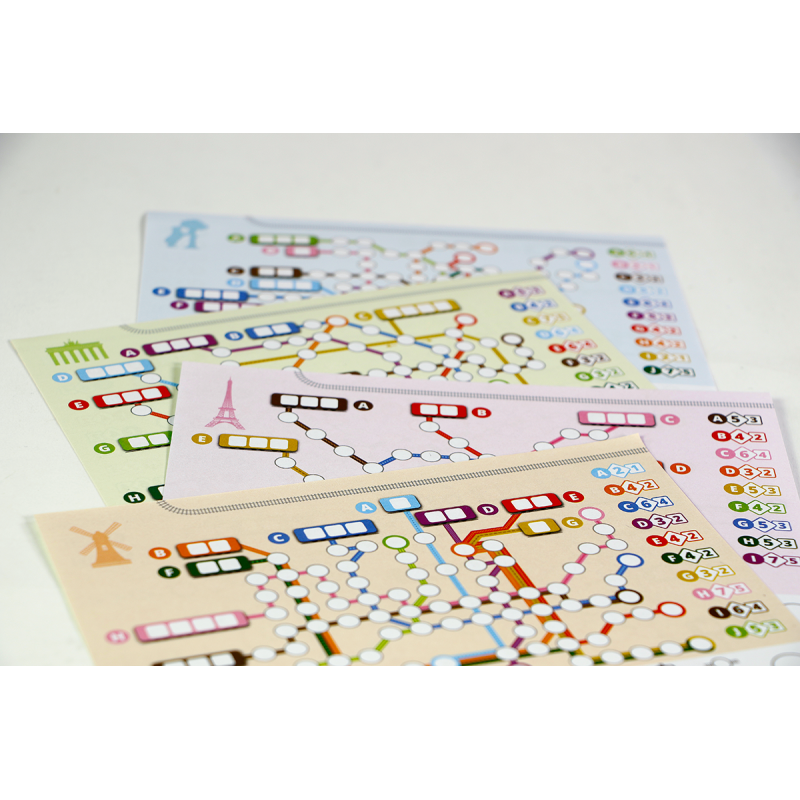 Metrolijn - Dobbelspel, 999games