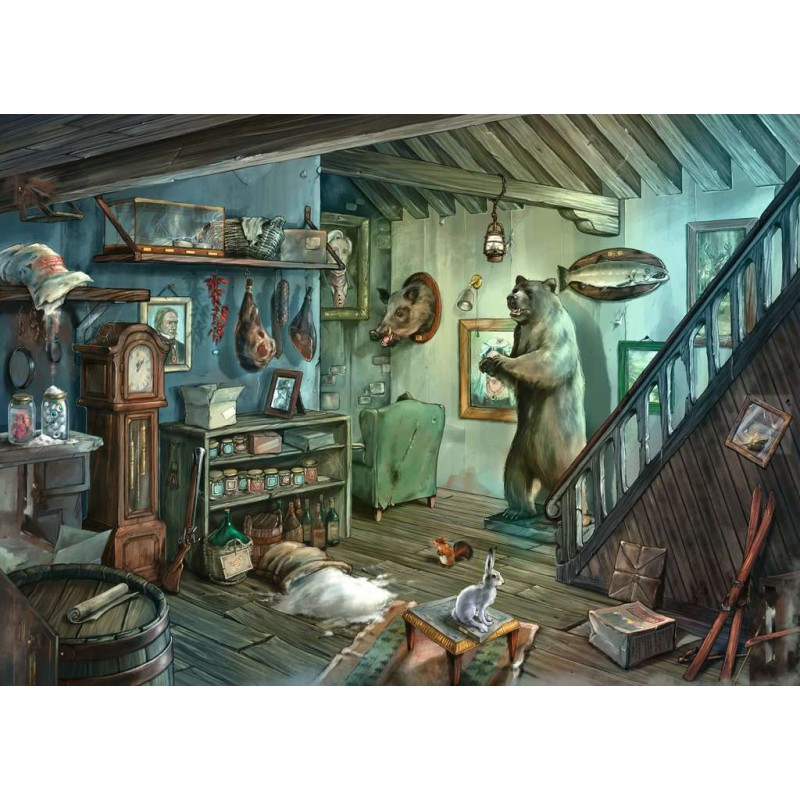ESCAPE puzzel Forbidden basement 759 stukjes Ravensburger
