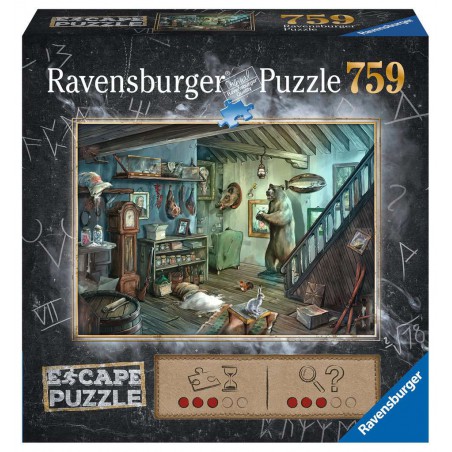 ESCAPE puzzel Forbidden basement 759 stukjes stukjes Ravensburger