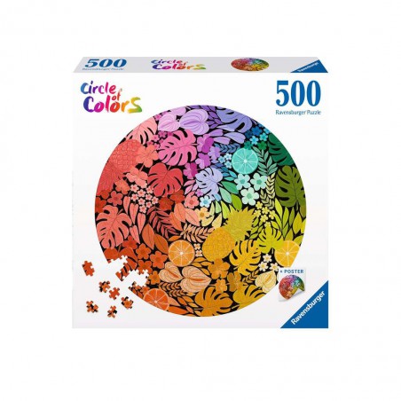 Circle of Colours: Tropical- 500 stukjes Ravensburger