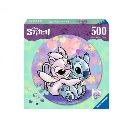 Circle of Colours: Disney Stitch - 500 stukjes Ravensburger