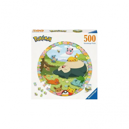 Circle of Colours: Blooming Pokemon - 500 stukjes Ravensburger