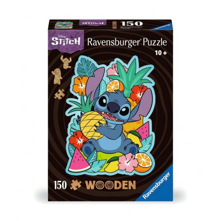 Wooden, Disney Stitch 150 stukjes Ravensburger