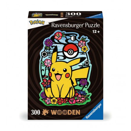 Wooden, Pikachu 300 stukjes Ravensburger