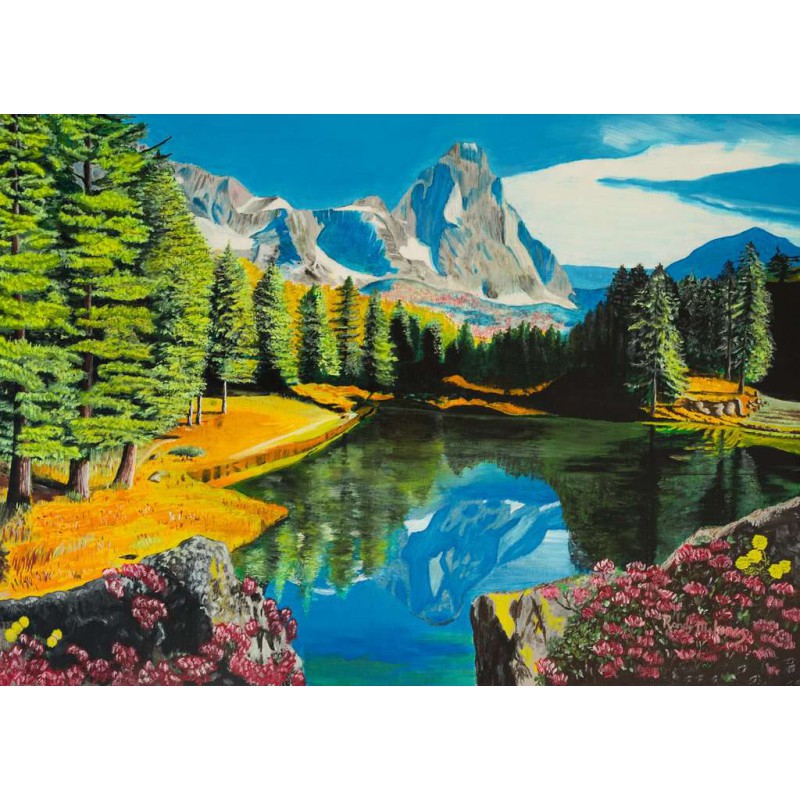 Rocky Mountain reflections 300 stukjes XL Ravensburger