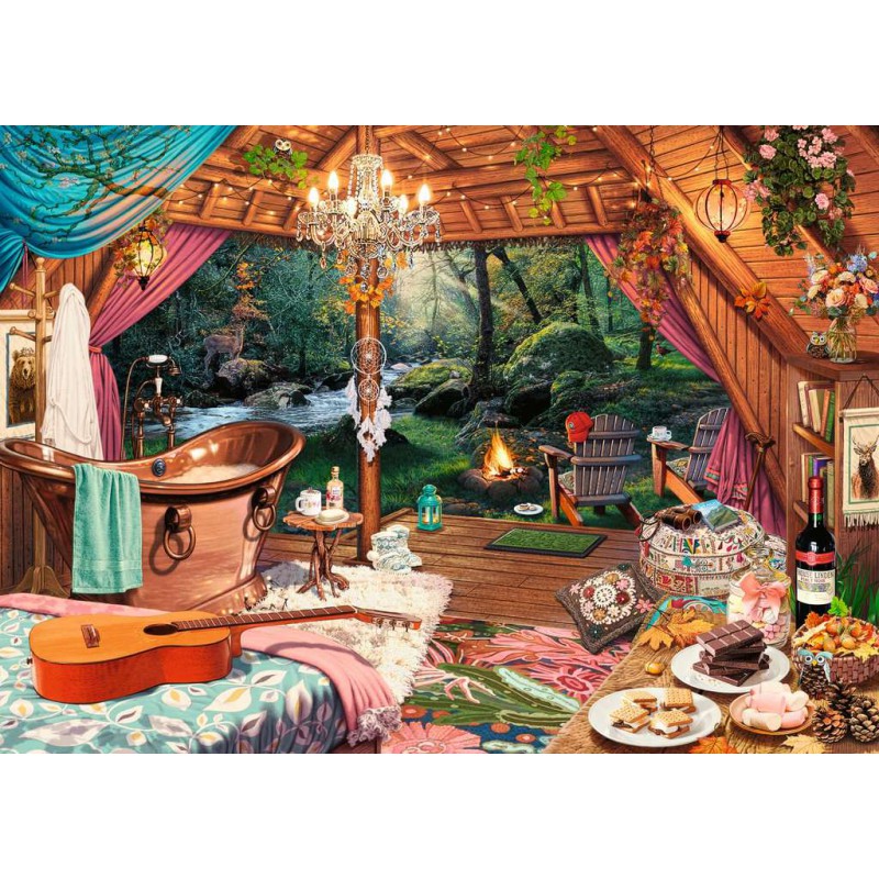 Cozy glamping 500stukjes XL Ravensburger