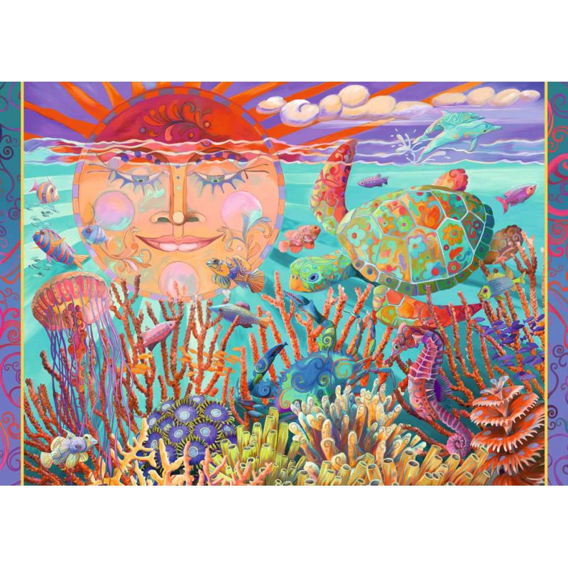 Sun and sea 500stukjes XL Ravensburger
