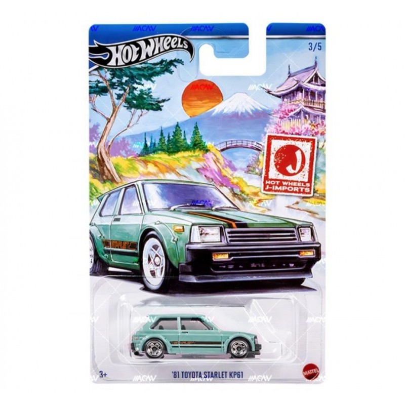 Hot Wheels '81 Toyota starlet KP61