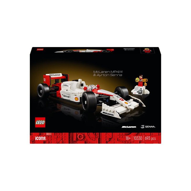 LEGO Icons -  10330 McLaren MP4/4 & Ayrton Senna