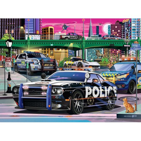 Politie patrouille 150stukjes Ravensburger kinderpuzzel