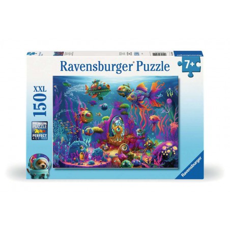 Aliens onder water 150stukjes Ravensburger kinderpuzzel