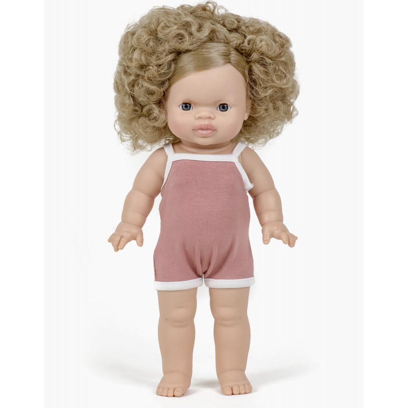 Minikane - Romper retro rose Gilda, Gordi