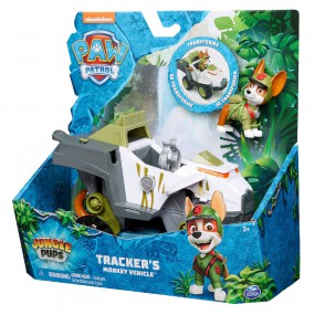 Paw Patrol - Jungle pups deluxe vehicle, Tracker