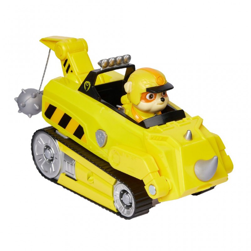 Paw Patrol - Jungle pups deluxe vehicle, Rubble