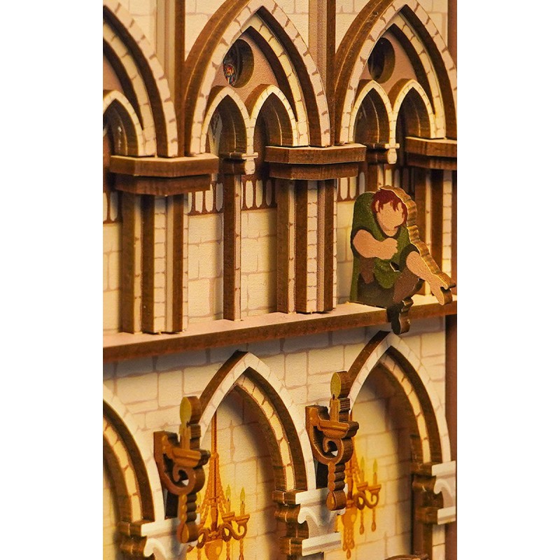 DIY Bookend, Notre-Dame de Paris, Tonecheer