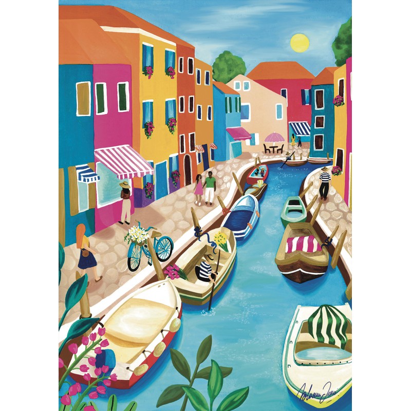 Burano 1000 stukjes Pieces & Peace  puzzel