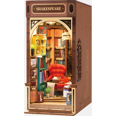 DIY Bookends Booknook & Wonderland, Shakespeare's Bookstore, Rolife