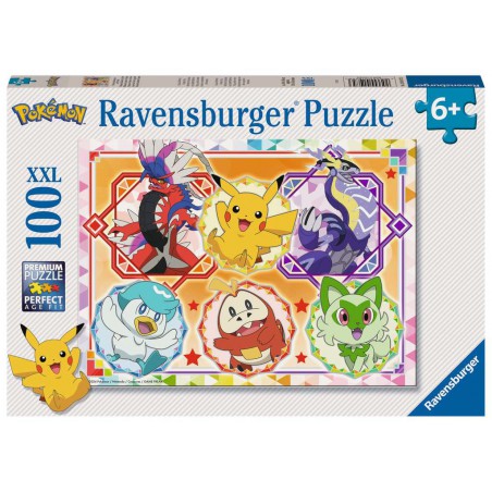 Pokémon Scarlet en Violet, 100XXL  stukjes Ravensburger