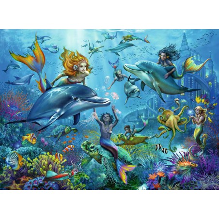 Mermaid 100 extra grote  stukjes puzzel Ravensburger