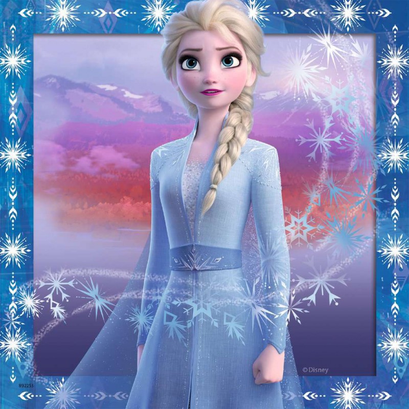 Disney Frozen, De reis begint 3x49 stukjes Ravensburger