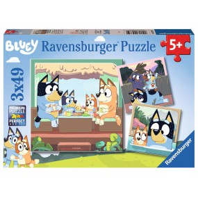 De avonturen van Bluey, 3x49 stukjes Ravensburger