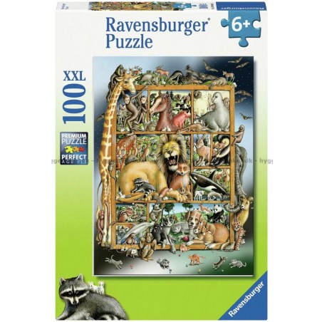 Dieren in het schap, 100XXL  stukjes Ravensburger