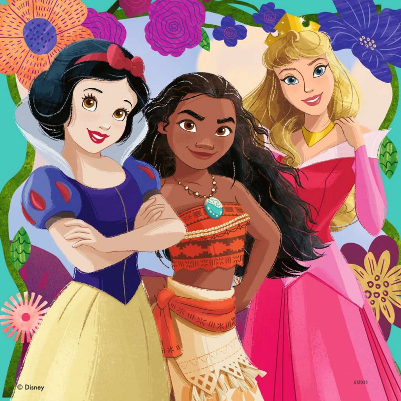 Disney Princess, Girl Power 3x49 stukjes Ravensburger