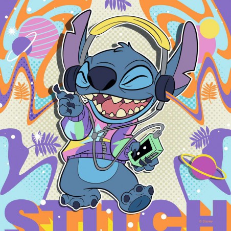 Disney Stitch, Lekker spelen 3x49 stukjes Ravensburger