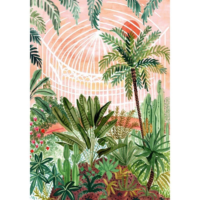 Victorian greenhouse 1000 stukjes Pieces & Peace  puzzel