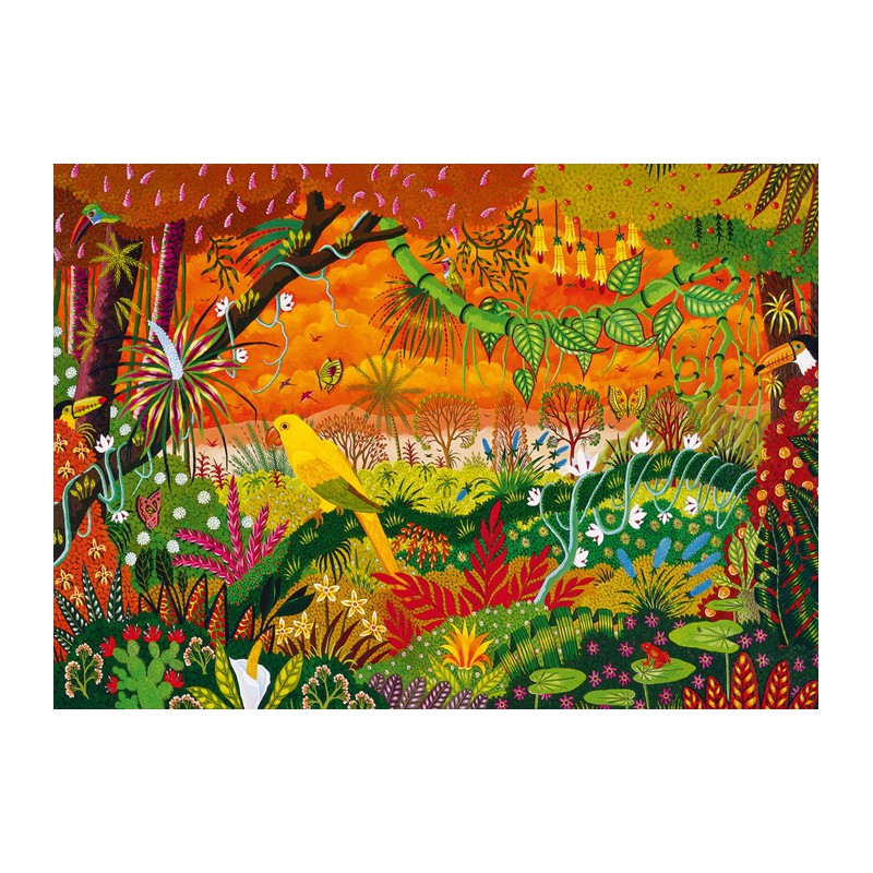 Conure Doree 1000 stukjes Pieces & Peace  puzzel