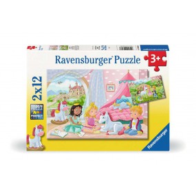 Betoverende vriendschap, 2x12 stukjes Ravensburger
