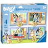 Bluey, 12+16+20+24 stukjes Ravensburger