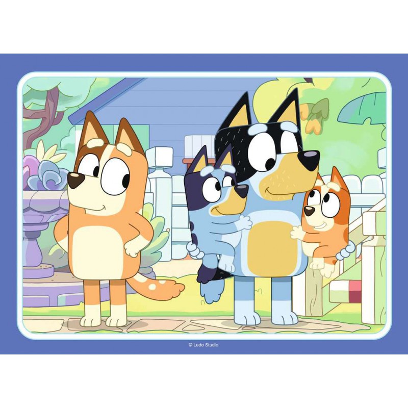 Bluey, 12+16+20+24 stukjes Ravensburger