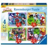 Spidey, it's Spidey time, 12+16+20+24 stukjes Ravensburger