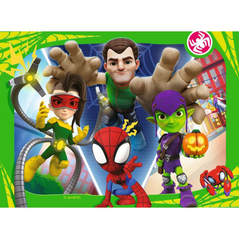 Spidey, it's Spidey time 12+16+20+24 stukjes Ravensburger