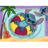 Disney Stitch, vakantietijd 12/16/20/24 stukjes kinderpuzzel Ravensburger