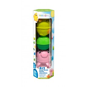 Lalaboom Set dieren kip en varken (6st)