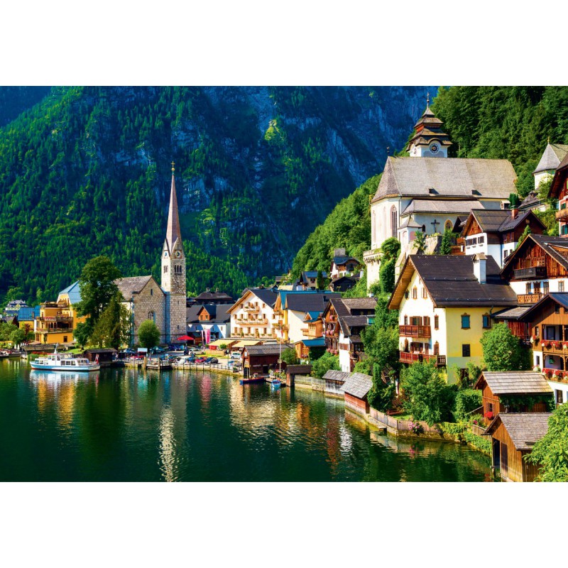 Hallstatt, Austria Grafika puzzel 1000 stukjes